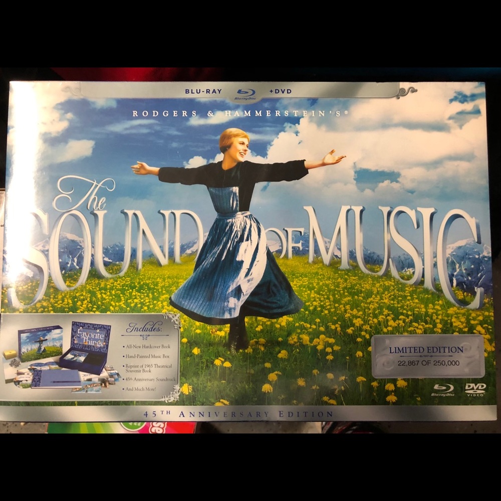 Sound of Music Limited Edition Blu Ray/DVD Set